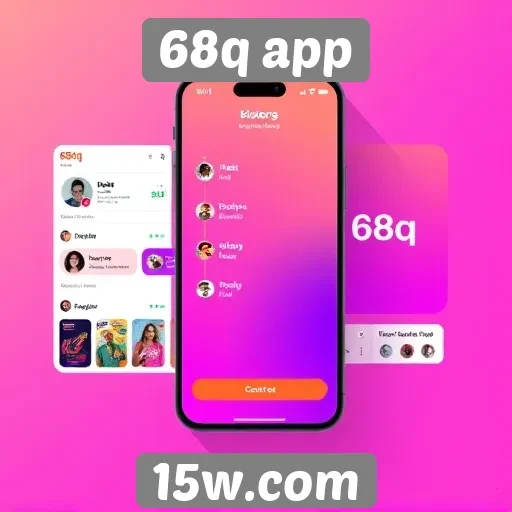 Interface do 68q app é amigável para novos usuários